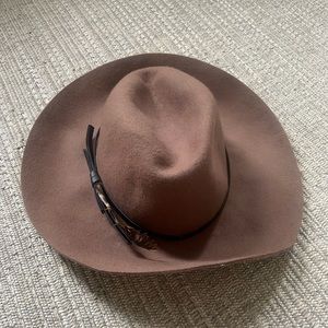 Hinge Brown Wool Hat